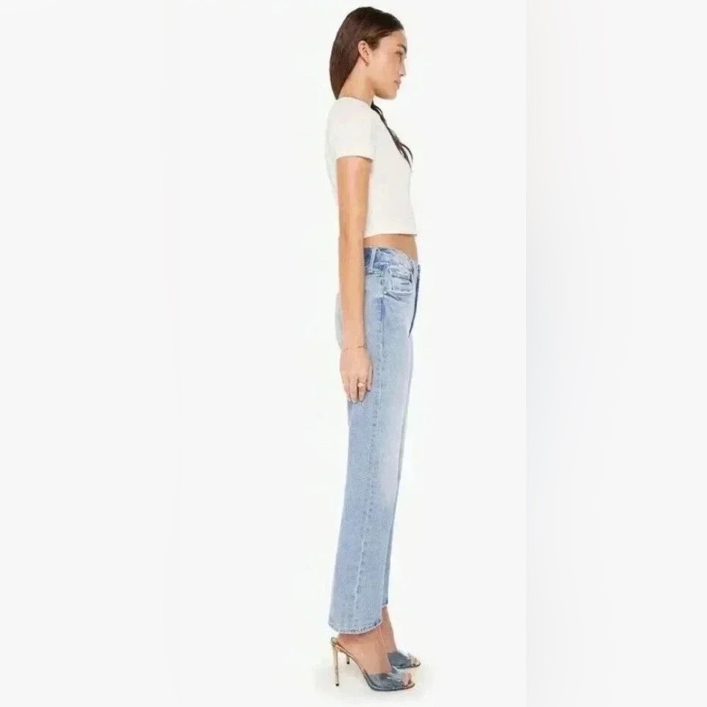 MOTHER Superior The Scooter Ankle Jeans Don’t Be a Square Wash size 32 - Picture 4 of 10